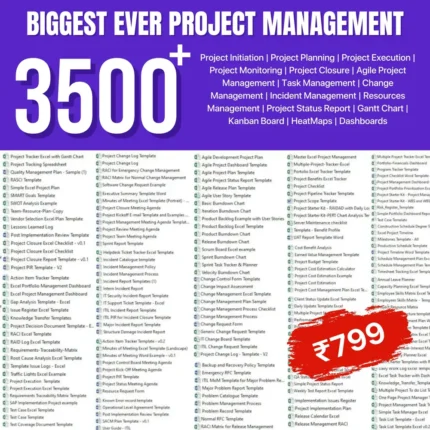 3500+ PROJECT MANAGEMENT TEMPLATES